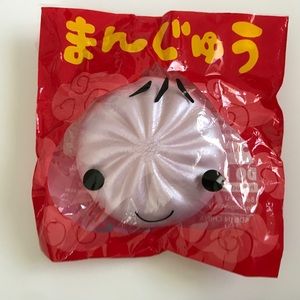 Chawa manju purple steam bun squishy